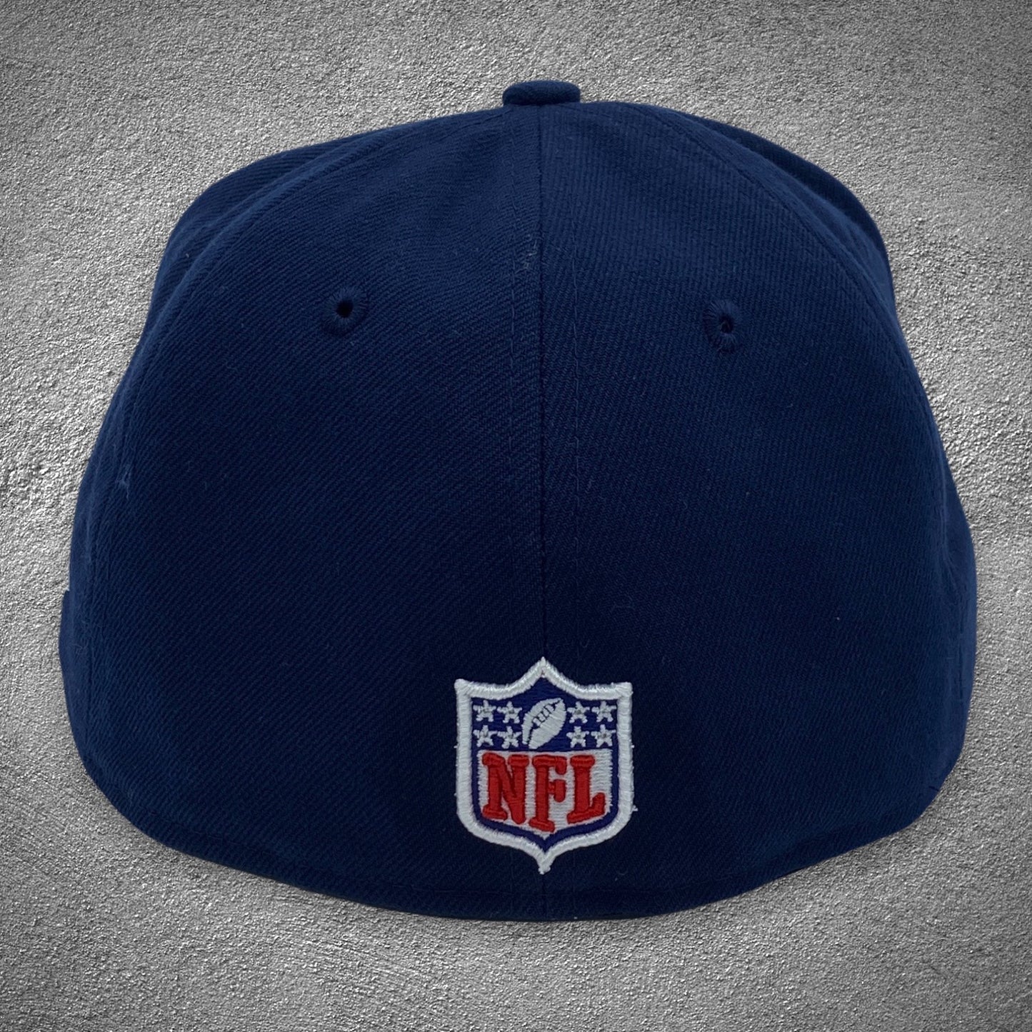 LA Rams ONFIELD NFL New Era Fitted Light Navy Hat 2018